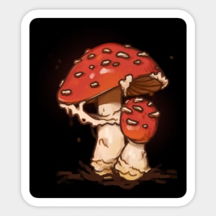 Amanita Muscaria Sticker